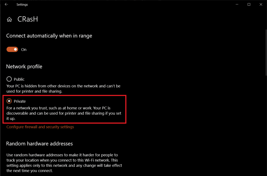 Set-the-Network-Profile-as-Private.-1024x676-1 إصلاح عدم اتصال سطح المكتب البعيد في Windows 10