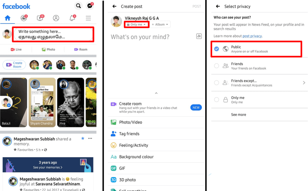 The-Select-Privacy-screen-would-show-up.-Choose-Public-as-the-Privacy-Setting.-1024x634-1 كيفية جعل منشور على Facebook قابلة للمشاركة
