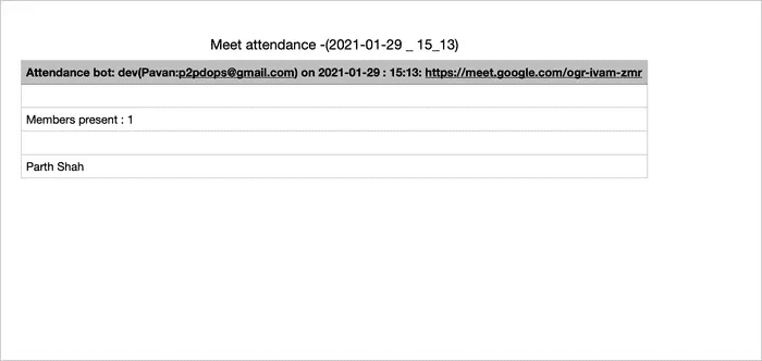 attendance-report_935adec67b324b146ff212ec4c69054f كيفية إنشاء تقرير حضور في Google Meet