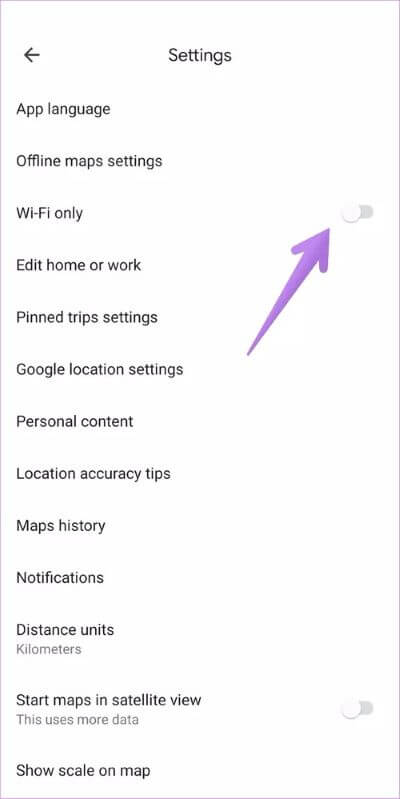 أفضل 14 إصلاحًا لعمل Google Maps فقط على Wifi على Android و iPhone - %categories