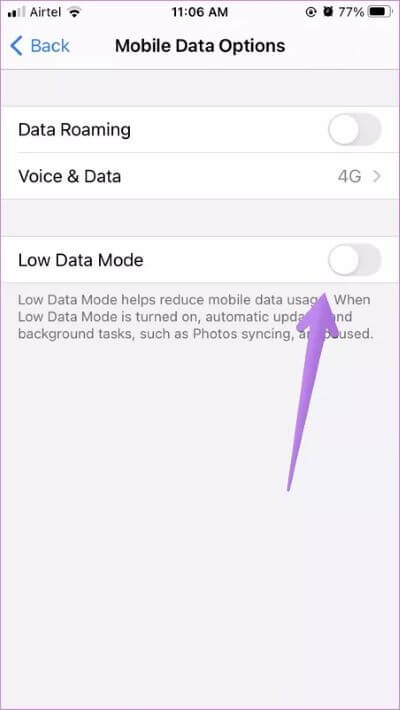 google-maps-not-working-on-mobile-data-7_935adec67b324b146ff212ec4c69054f أفضل 14 إصلاحًا لعمل Google Maps فقط على Wifi على Android و iPhone