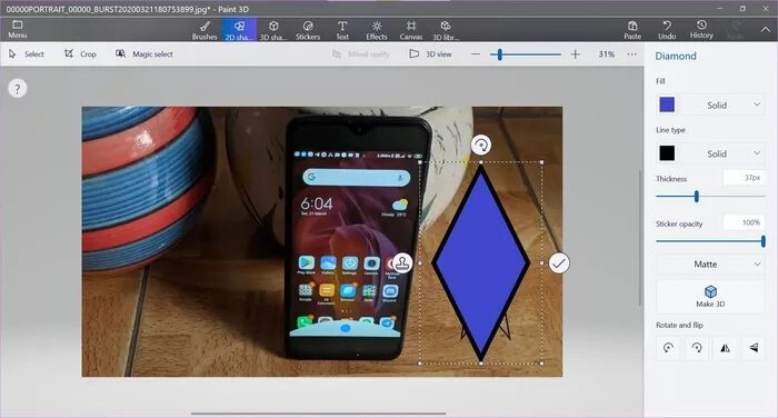 how-to-use-paint-3d-to-edit-photos-14_935adec67b324b146ff212ec4c69054f كيفية استخدام Paint 3D لتحرير الصور