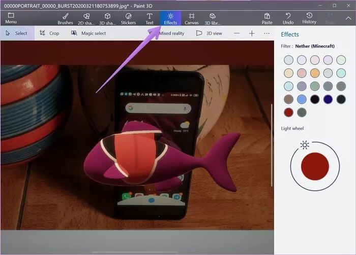 how-to-use-paint-3d-to-edit-photos-19_935adec67b324b146ff212ec4c69054f كيفية استخدام Paint 3D لتحرير الصور