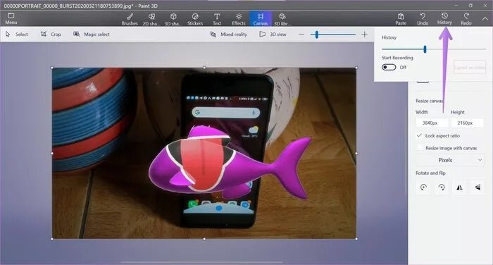 how-to-use-paint-3d-to-edit-photos-21_935adec67b324b146ff212ec4c69054f كيفية استخدام Paint 3D لتحرير الصور