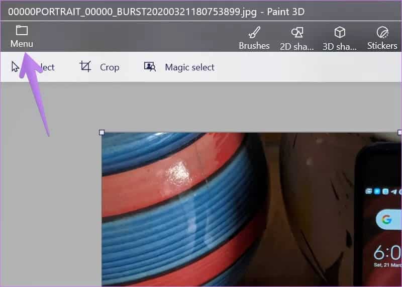 how-to-use-paint-3d-to-edit-photos-2_4d470f76dc99e18ad75087b1b8410ea9 كيفية استخدام Paint 3D لتحرير الصور