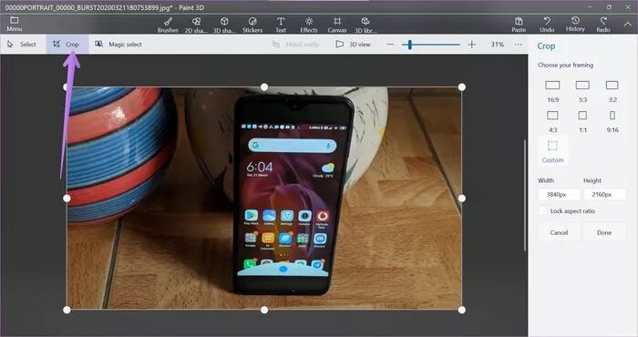 how-to-use-paint-3d-to-edit-photos-7_935adec67b324b146ff212ec4c69054f كيفية استخدام Paint 3D لتحرير الصور