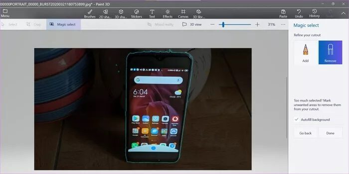 how-to-use-paint-3d-to-edit-photos-8_935adec67b324b146ff212ec4c69054f كيفية استخدام Paint 3D لتحرير الصور
