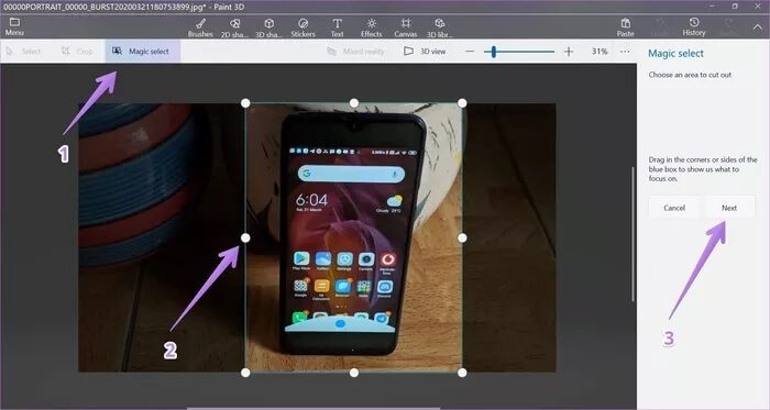 how-to-use-paint-3d-to-edit-photos-9_935adec67b324b146ff212ec4c69054f كيفية استخدام Paint 3D لتحرير الصور
