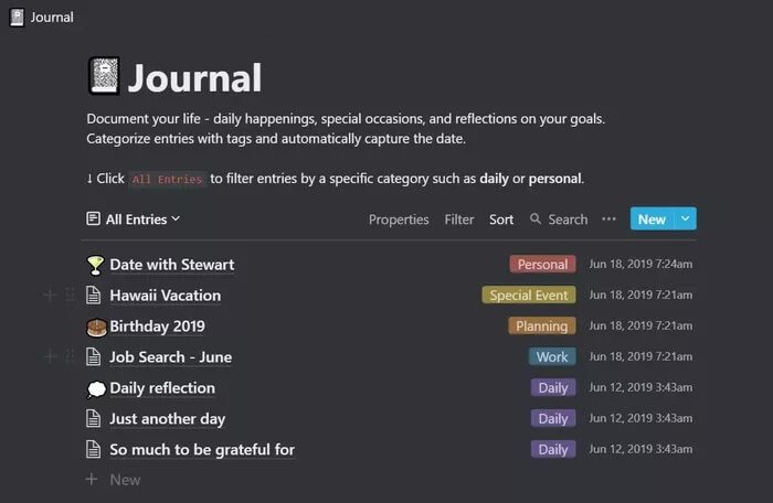 journal-notion_935adec67b324b146ff212ec4c69054f أفضل 10 قوالب Notion للكتاب