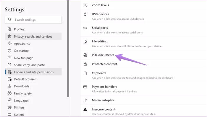 pdf-files-not-opening-in-edge-6_935adec67b324b146ff212ec4c69054f أفضل 8 إصلاحات لعدم فتح Microsoft Edge ملفات PDF في Windows