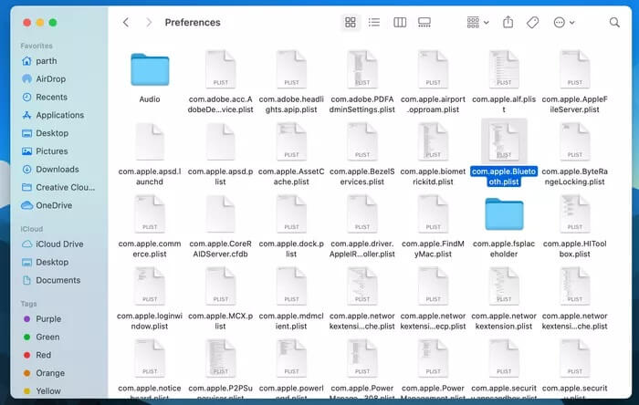 plist-file-in-trash_2021-02-02-065149_935adec67b324b146ff212ec4c69054f أفضل 7 طرق لإصلاح مشكلات اتصال Bluetooth على جهاز Mac
