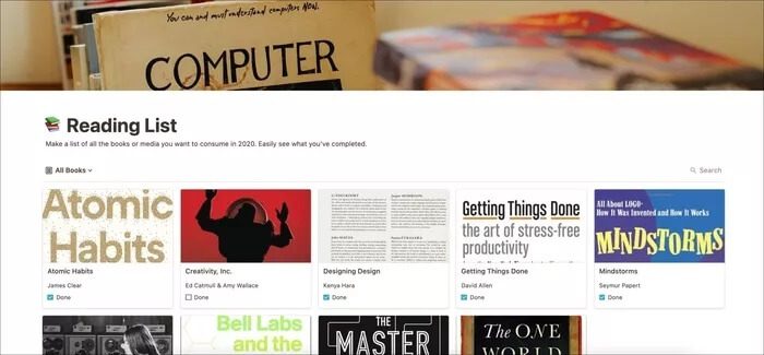 reading-list_935adec67b324b146ff212ec4c69054f أفضل 10 قوالب Notion للكتاب