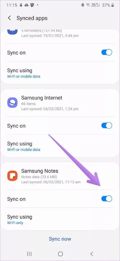 samsung-notes-app-not-working-14_40dd5eab97016030a3870d712fd9ef0f أفضل 8 إصلاحات لعدم عمل تطبيق Samsung Notes