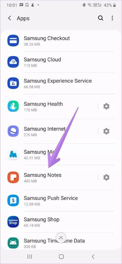 samsung-notes-app-not-working-1_40dd5eab97016030a3870d712fd9ef0f أفضل 8 إصلاحات لعدم عمل تطبيق Samsung Notes