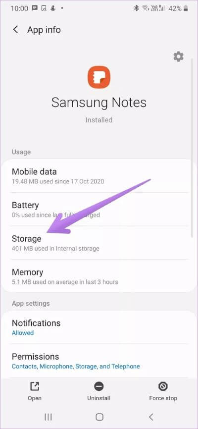 samsung-notes-app-not-working-2_40dd5eab97016030a3870d712fd9ef0f أفضل 8 إصلاحات لعدم عمل تطبيق Samsung Notes