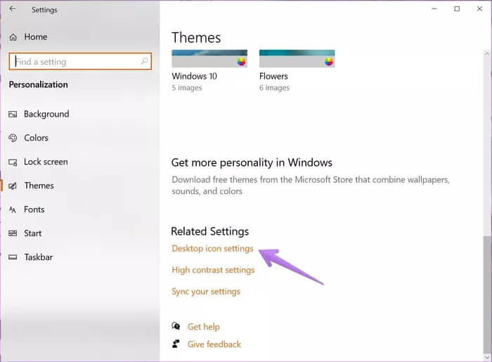 windows-10-hide-or-unhide-desktop-icons-11_935adec67b324b146ff212ec4c69054f كيفية إخفاء وإلغاء إخفاء بعض أيقونات سطح المكتب على Windows 10