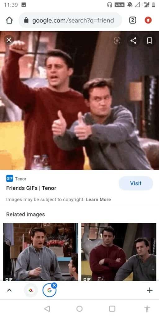 A-plethora-of-image-results-will-be-displayed.-Select-the-one-that-you-like.-512x1024-1 4 طرق لحفظ صور GIF على هاتف Android