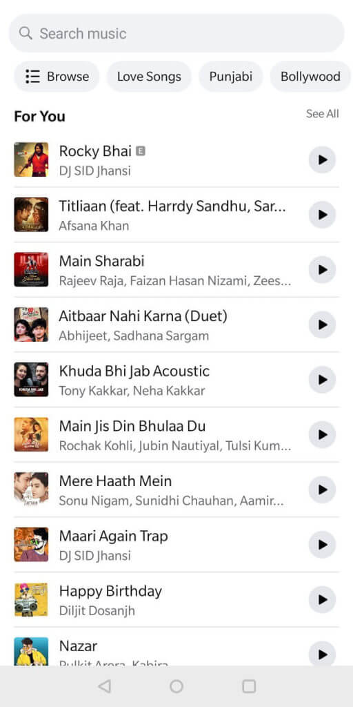 After-tapping-on-the-plus-icon-the-song-library-will-be-opened.-512x1024-1 كيفية إضافة الموسيقى إلى ملفك الشخصي على Facebook