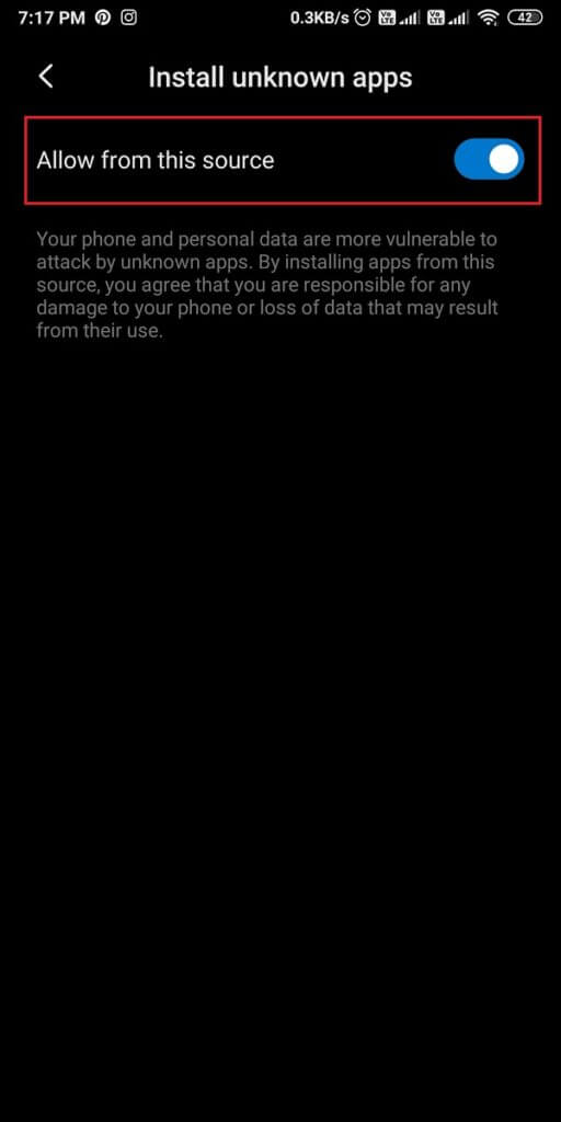 Allow-Unknown-installation-from-Google-Chrome-512x1024-1 كيفية تغيير نوع الخط على هاتف Android الخاص بك