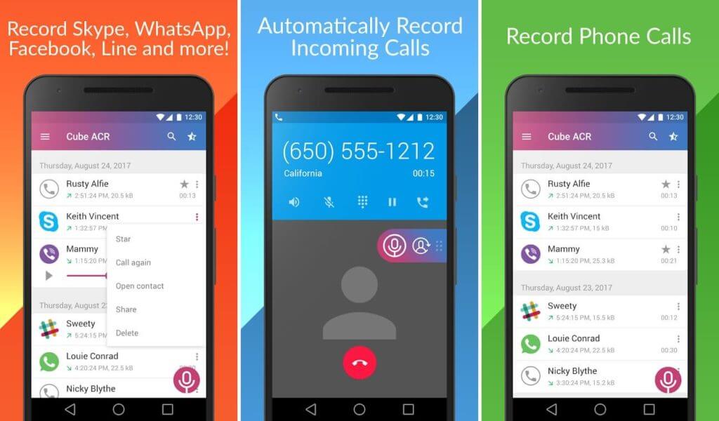 Call-Recorder-1024x600-1 كيفية تسجيل مكالمات الفيديو والمكالمات الصوتية على WhatsApp؟