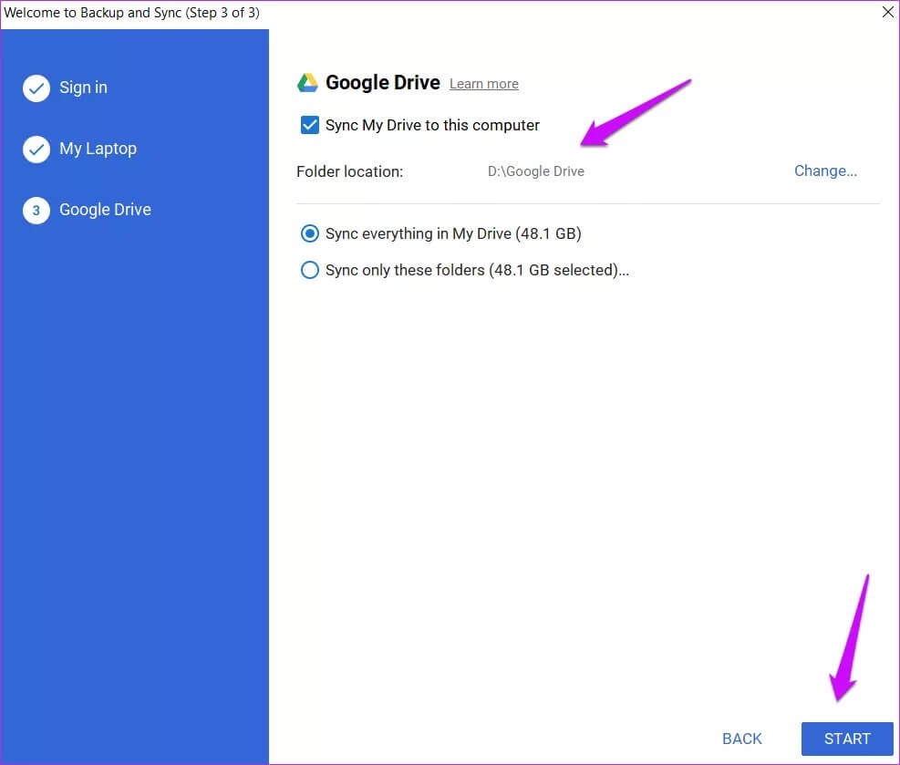 دليل لتغيير موقع مجلد Google Drive في نظام التشغيل Windows 10 - %categories
