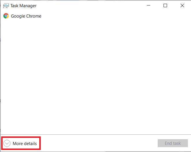 Click-on-More-Details-to-expand-Task-Manager إصلاح خطأ برامج Adobe التي تستخدمها غير أصلية