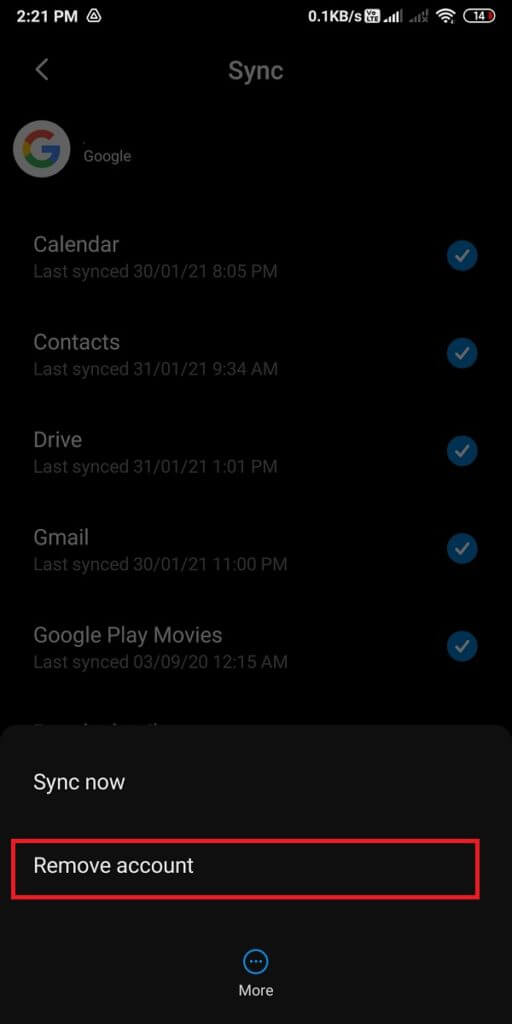 Finally-select-the-‘Remove-option-to-remove-the-particular-account.-512x1024-1 إصلاح تعذر تنزيل التطبيقات على هاتف Android الخاص بك