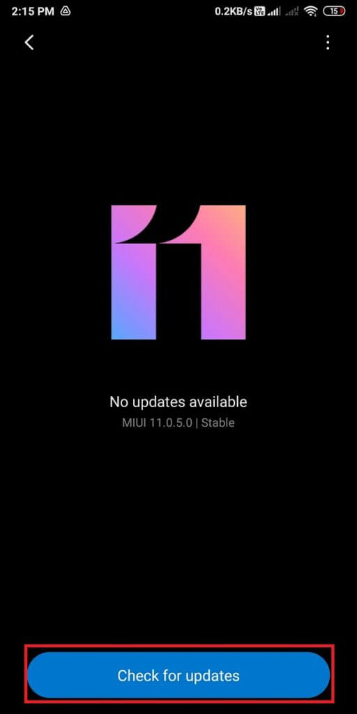 Finally-tap-on-‘Check-for-updates-512x1024-1 إصلاح تعذر تنزيل التطبيقات على هاتف Android الخاص بك