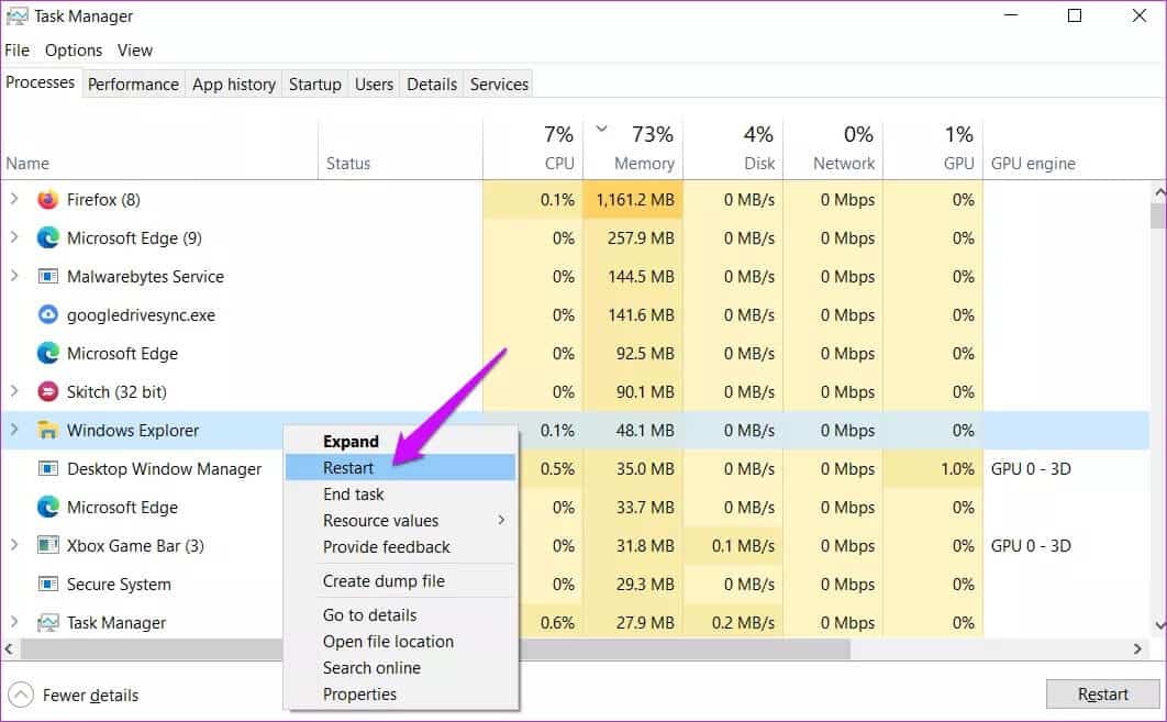 أفضل 6 طرق لإصلاح مركز العمل باللون الرمادي التدريجي Greyed Out على Windows 10 - %categories