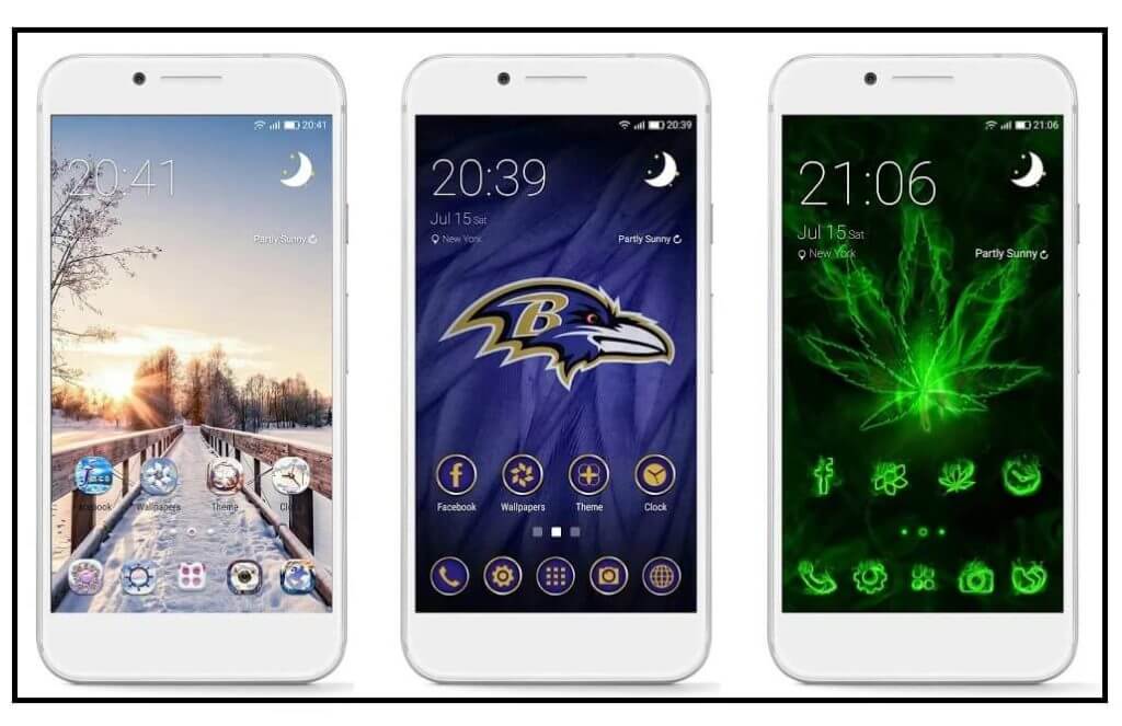 Go-launcher-1024x663-1 كيفية تغيير نوع الخط على هاتف Android الخاص بك