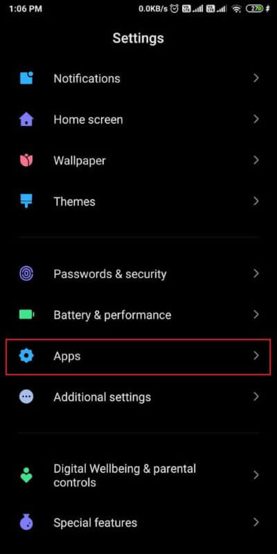 Go-to-the-Apps-section.-512x1024-1 كيفية إصلاح مشكلة فشل إضافة أعضاء على GroupMe