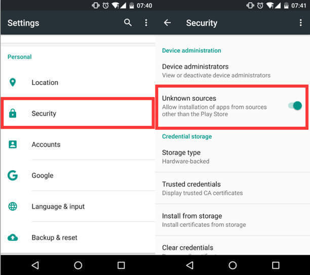 How-to-Sideload-an-App-in-Android-7.0-or-earlier كيفية إصلاح خطأ التطبيق غير المثبت على Android