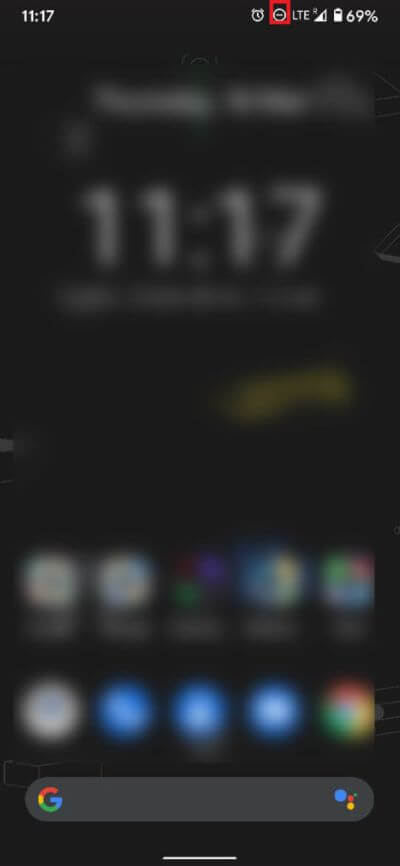 Look-for-a-‘No-symbol-circle-with-a-line-passing-through-it-on-the-status-bar-473x1024-1 كيفية إصلاح مشكلة عدم رنين هاتف Android