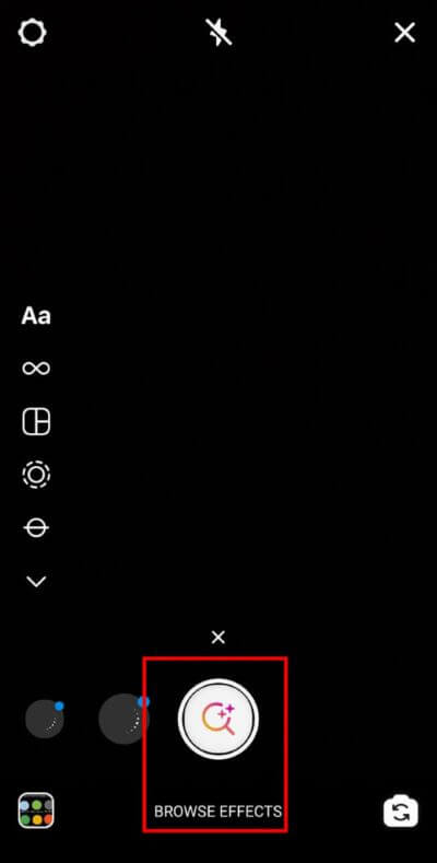 Now-swipe-the-Filters-feature-to-the-extreme-right-till-you-get-the-Browse-Effects-option.-519x1024-1 كيفية الحصول على فلتر "أين توأم روحك" على Instagram