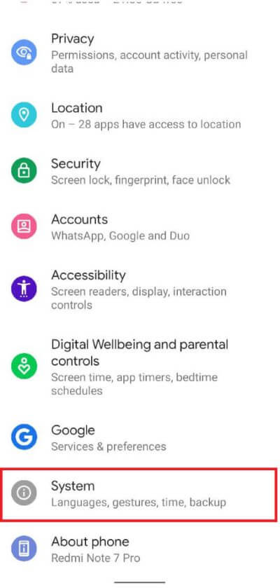 On-the-Settings-app-scroll-down-to-System-settings.-488x1024-1 كيفية تجاوز التحقق من حساب Google على هاتف Android