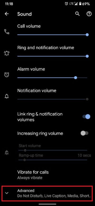 On-the-bottom-of-the-screen-tap-on-‘Advanced.-473x1024-1 كيفية إصلاح مشكلة عدم رنين هاتف Android