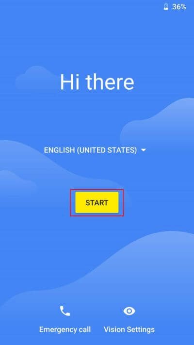 Once-your-phone-boots-up-after-being-reset-tap-on-Next-and-follow-the-start-up-procedure.-576x1024-1 كيفية تجاوز التحقق من حساب Google على هاتف Android