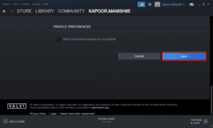 Comment changer le nom du compte Steam  Haum le plus doux