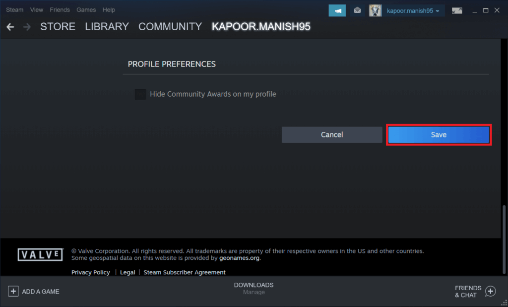 Scroll-down-and-click-on-Save-1024x619-1 كيفية تغيير اسم حساب Steam