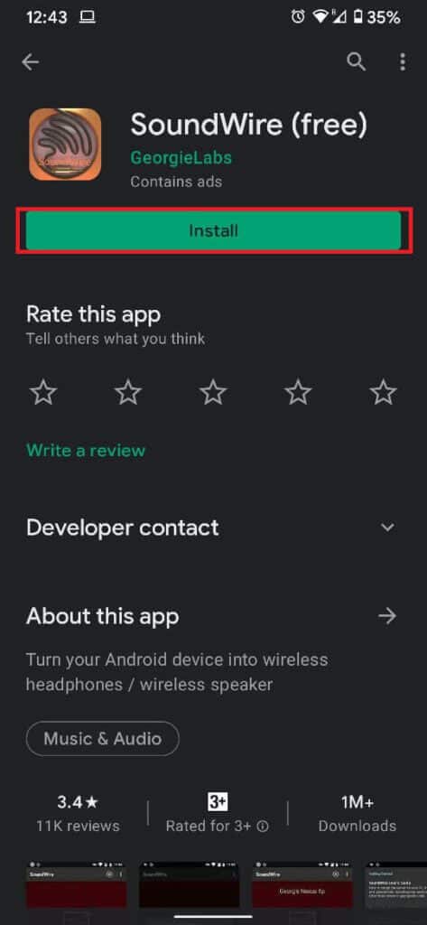 SoundWire-473x1024-1 كيفية استخدام هاتف Android كمكبر صوت للكمبيوتر الشخصي أو التلفزيون