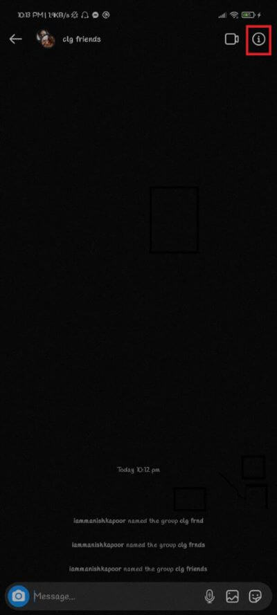 Tap-on-the-Information-icon-available-on-the-top-right-corner-of-your-chat-window.-461x1024-1 كيف تمنع الناس من إضافتك إلى مجموعة Instagram