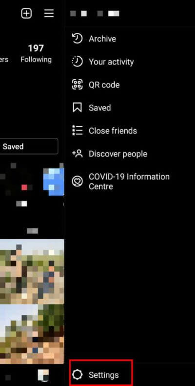 Tap-on-the-Settings-icon-on-the-bottom-of-this-menu-and-select-Privacy-on-the-next-screen.-519x1024-1 كيفية الحصول على فلتر "أين توأم روحك" على Instagram