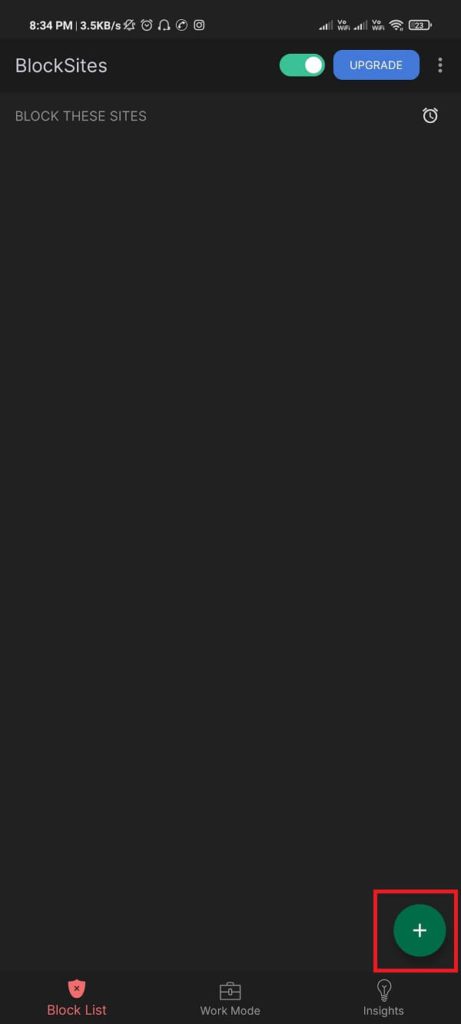 Tap-on-the-plus-icon-at-the-bottom-to-add-the-website-461x1024-1 كيفية حظر موقع ويب وإلغاء حظره على Google Chrome