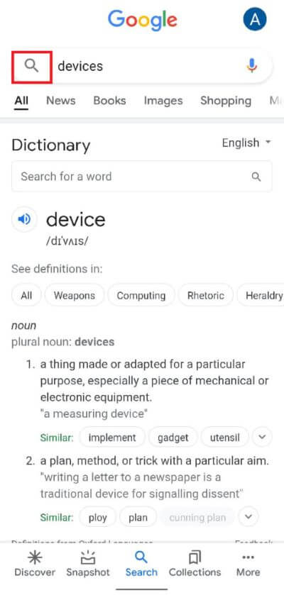 Tap-on-the-search-bar-and-type-‘Settings.-488x1024-1 كيفية تجاوز التحقق من حساب Google على هاتف Android