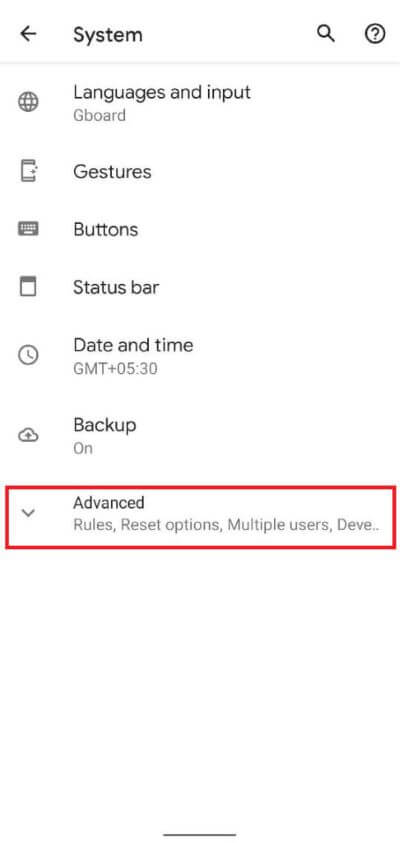 Tap-on-‘Advanced-to-reveal-all-the-options.-486x1024-1 كيفية تجاوز التحقق من حساب Google على هاتف Android