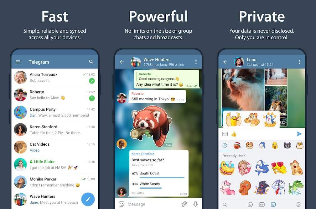 Telegram كيفية إجراء مكالمات الفيديو على Telegram