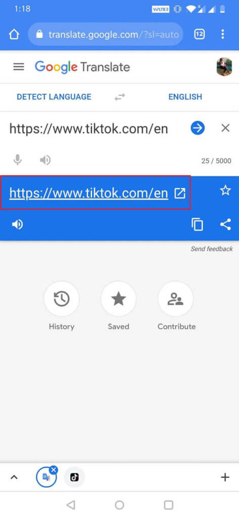 Type-in-your-URL-for-say-httpswww.tiktok.com-now-tap-on-the-translated-URL-473x1024-1 5 طرق للوصول إلى المواقع المحجوبة و المحظورة على هاتف Android