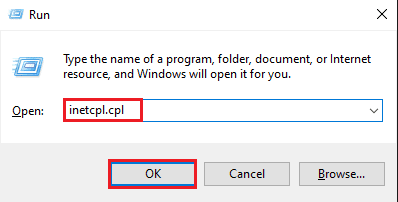 Type-inetcpl.cpl-in-the-dialog-box-and-hit-enter. كيفية إصلاح مشكلة عدم وجود صوت في Google Chrome