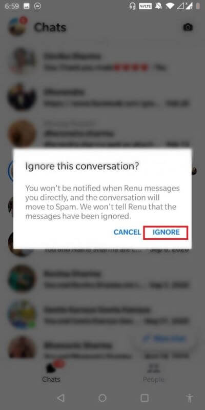 كيفية تجاهل وإلغاء تجاهل الرسائل على Messenger - %categories