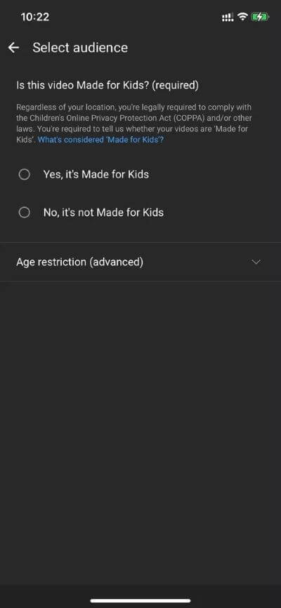 age-filter_40dd5eab97016030a3870d712fd9ef0f أفضل 10 نصائح وحيل لاستخدام YouTube Shorts كالمحترفين